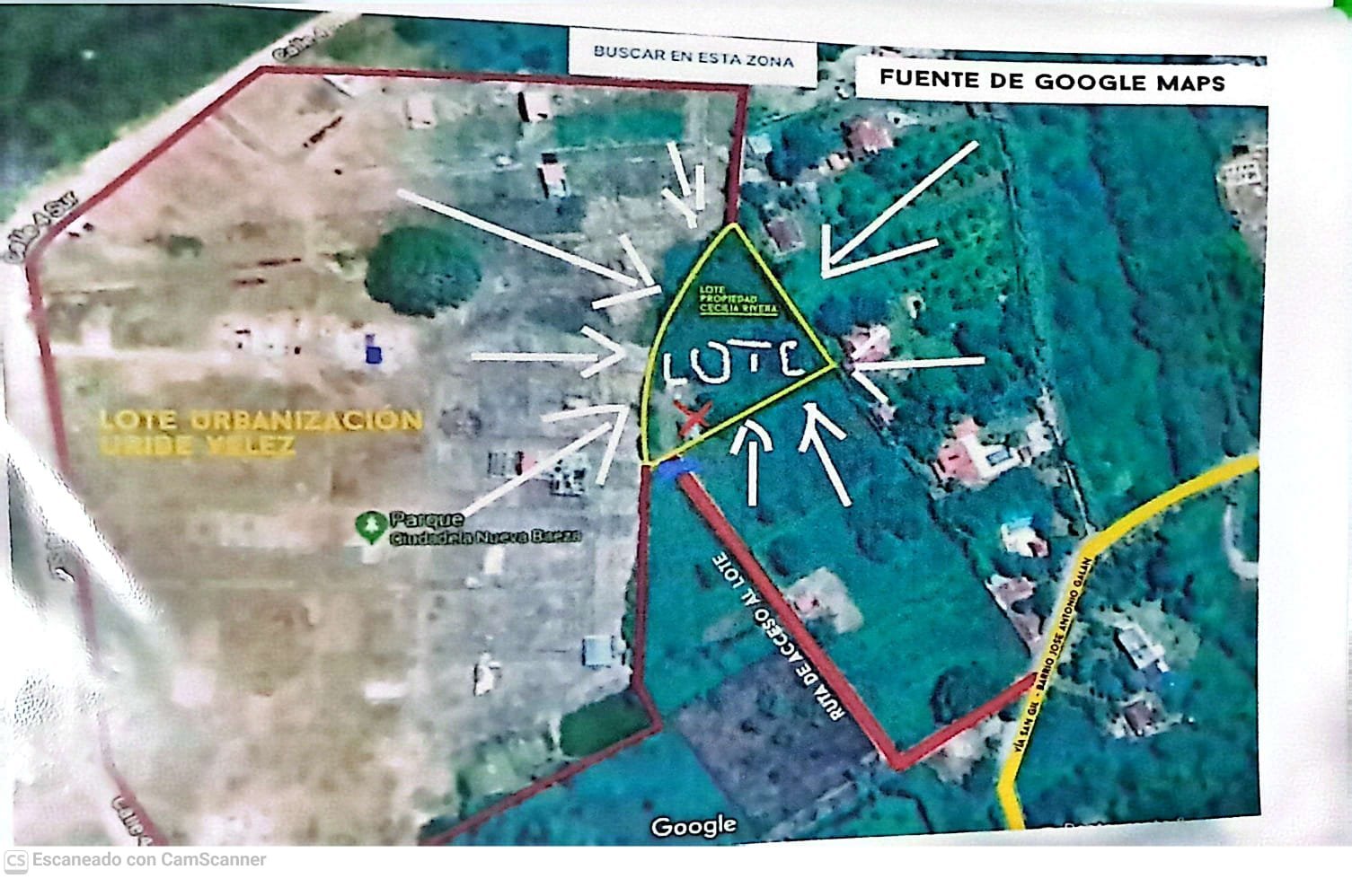 VENDO LOTE LOTE EL HATO1911