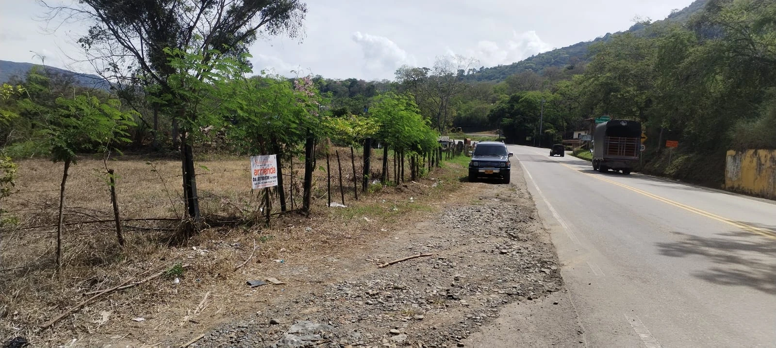 LOTE EN VENTA A UN COSTADO DE LA VÍA NACIONAL  - LT1